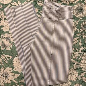 Striped Blue and White Pants